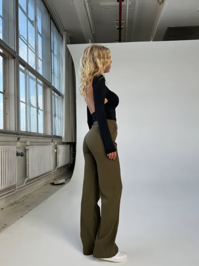 Elianny - Casual Geplooide Broek voor Vrouwen