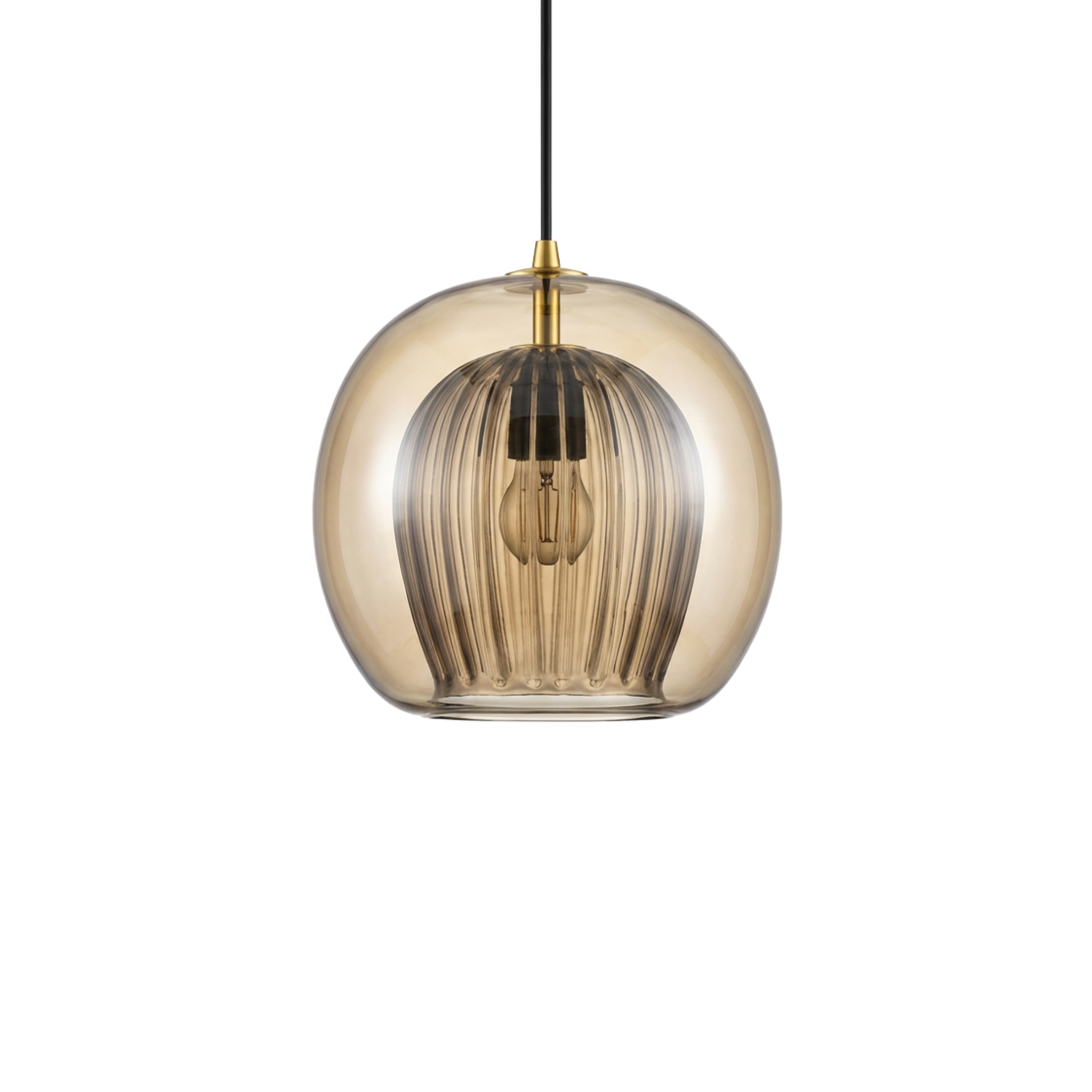 Pandra - Painted Glass LED Pendant Lamp