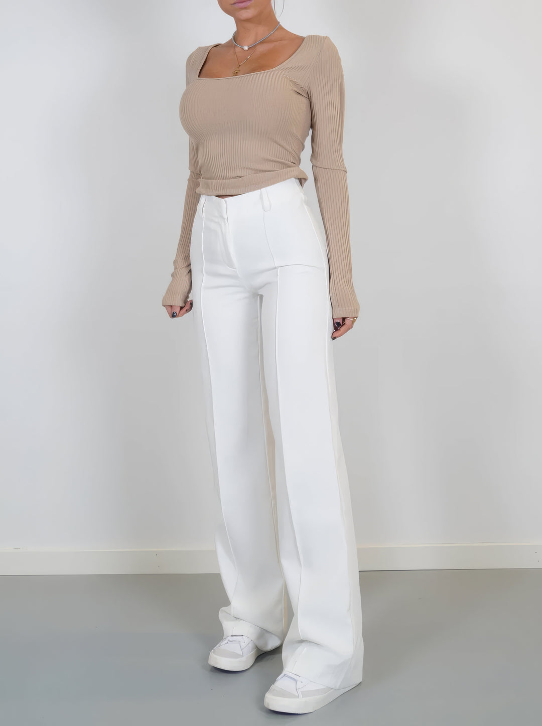 Élodie - Elegant Wide-leg Trousers | Luxurious Comfort &amp; Timeless Style