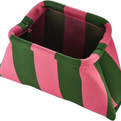 GlamLine - Striped Cosmetic Clutch 