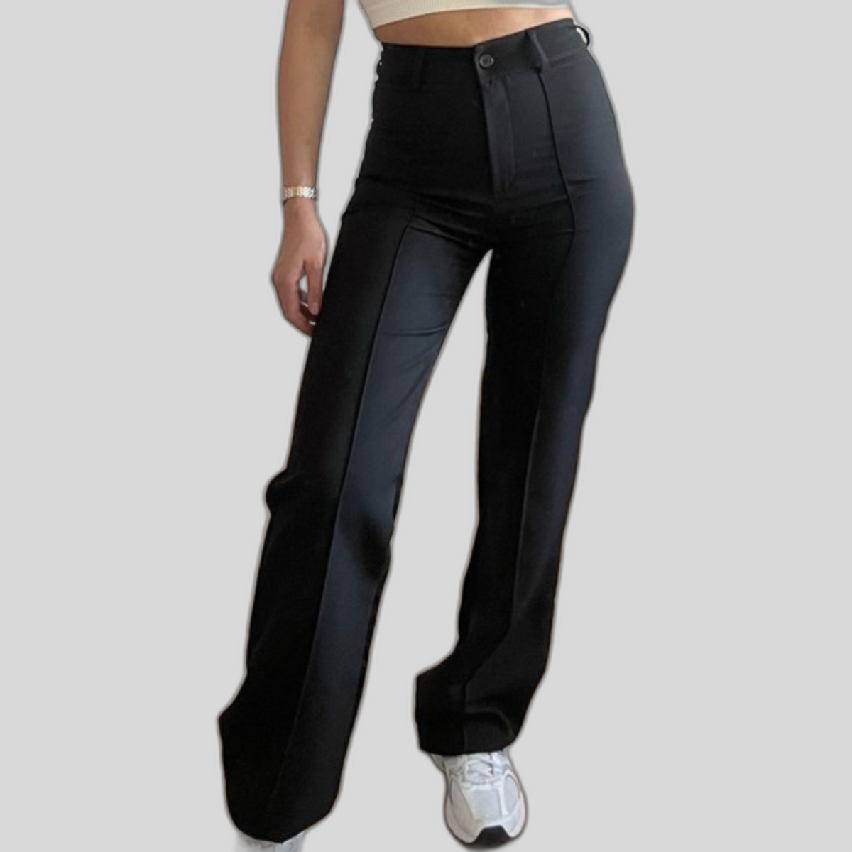 Saffron - Formele Flared Broek voor Vrouwen