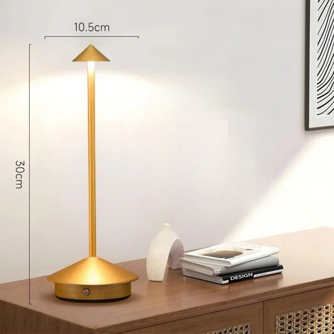 Altrix – Modern Aluminium LED Rechargeable Table Lamp