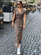 Cecilia | Elegante Midi Jurk met Split