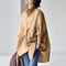 Eliene | Oversized Damesblouse met Reverskraag en Lange Mouwen