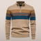 Bernon - Gestreepte Half-zip Trui
