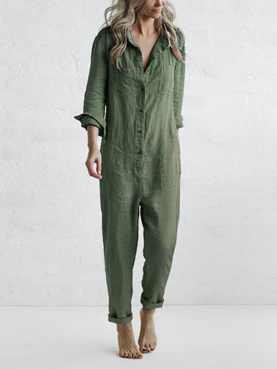 Long sleeve jumpsuit