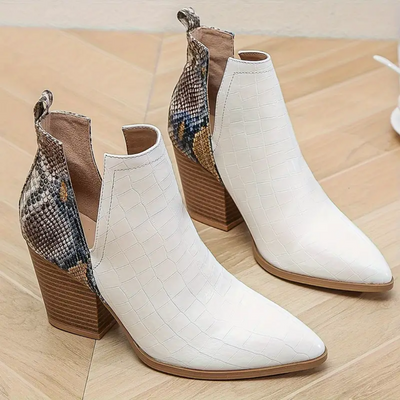 Ilona - Trendy Women's Ankle Boots