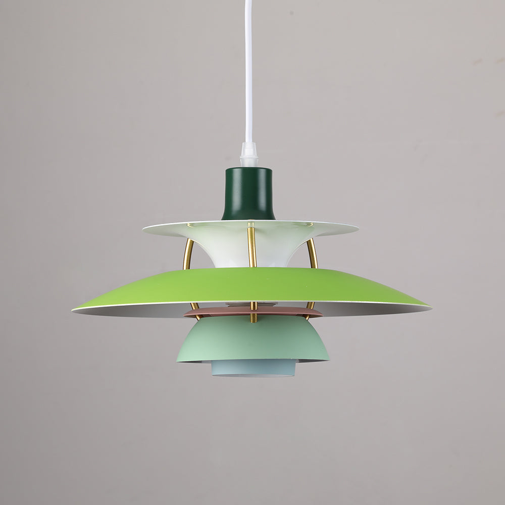 Allegra – Colorful Pendant Light with Macaron Shade