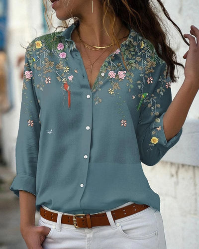 Isabeau - Floral Print Blouse