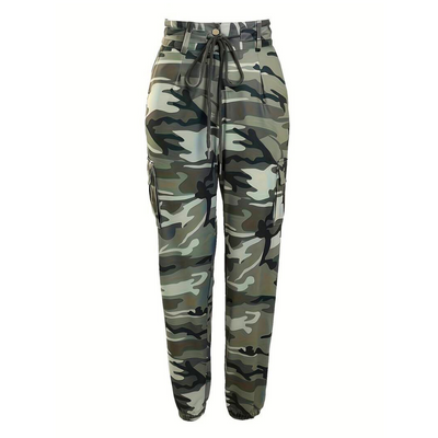 Jennifer - Ultra-Stretch camouflage print pants
