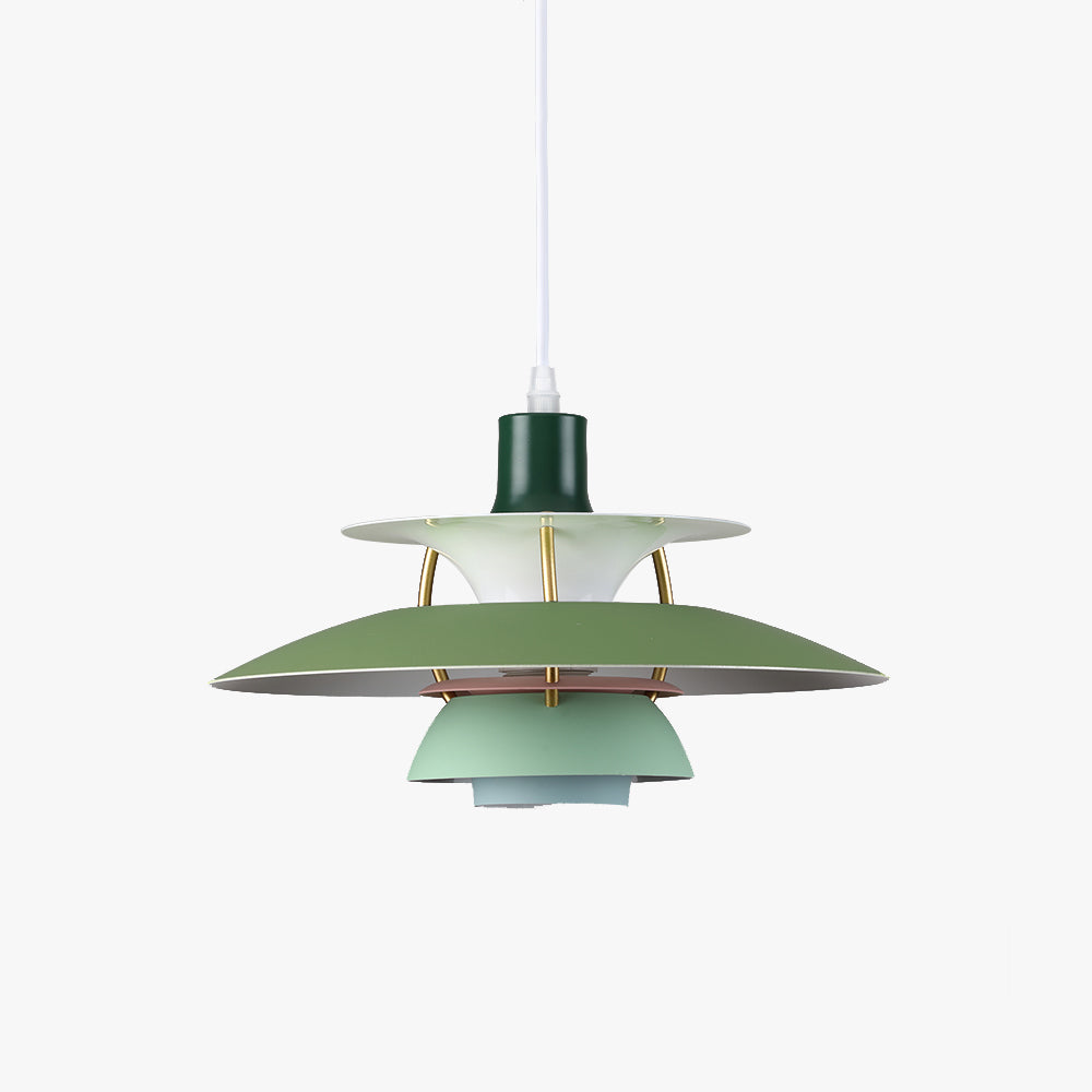 Allegra – Colorful Pendant Light with Macaron Shade