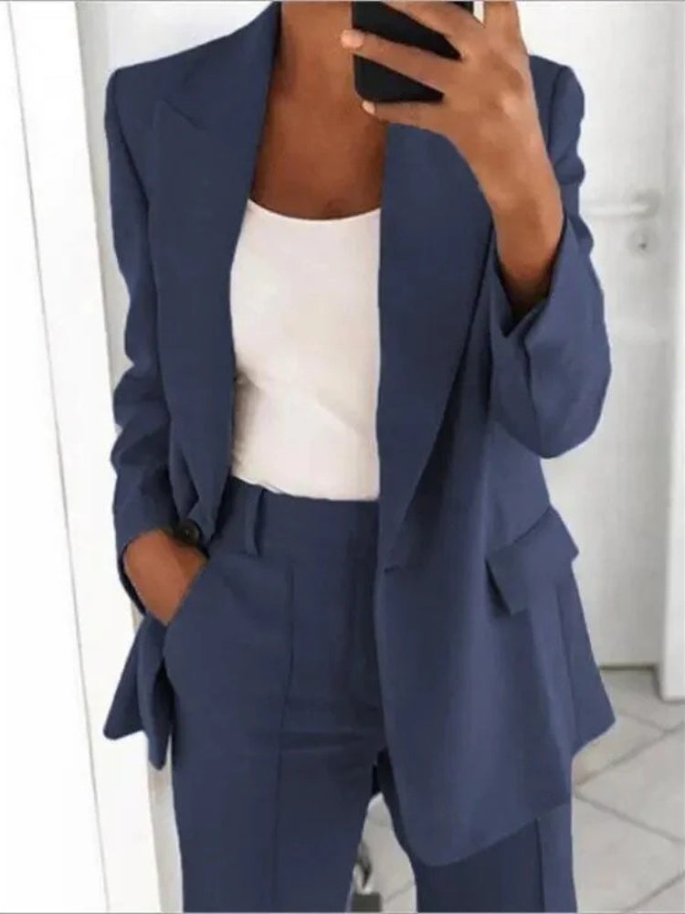 Elegant Women's Blazer Set