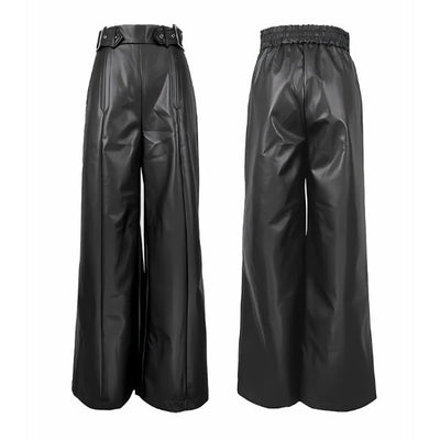 Livia | Stylish High-Waisted Wide Leg Pants for Women