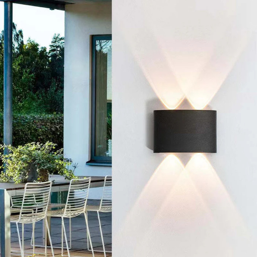 Rivik - Indoor Outdoor LED Wall Light IP54 Warm White