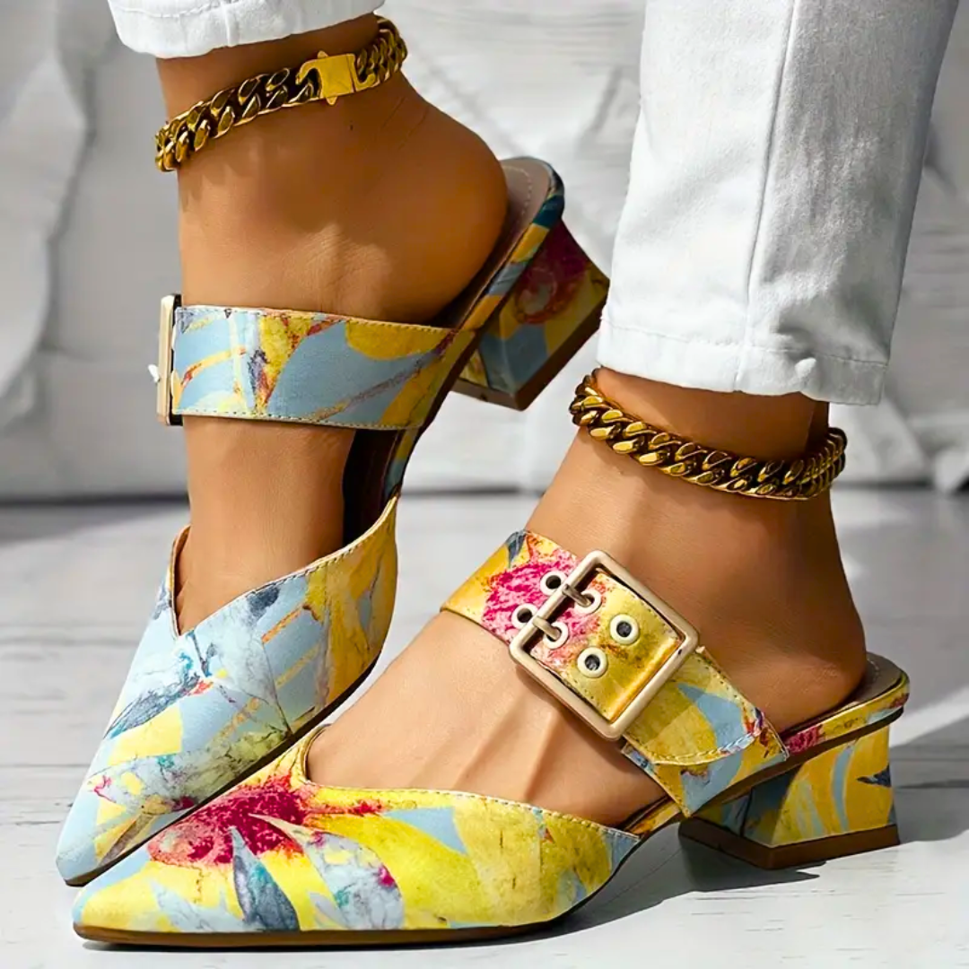 Klaartje - Women's Heel with Heel - Trendy &amp; Elegant