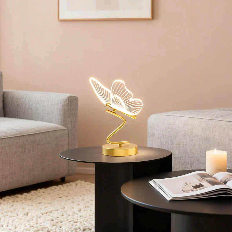 Veliora - Butterfly Wings Table Lamp