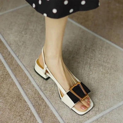 Eva - block heel sandals with buckle