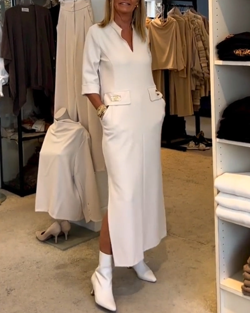 Dalah - Midi Jurk Voor Dames - Stijlvol & Comfortabel