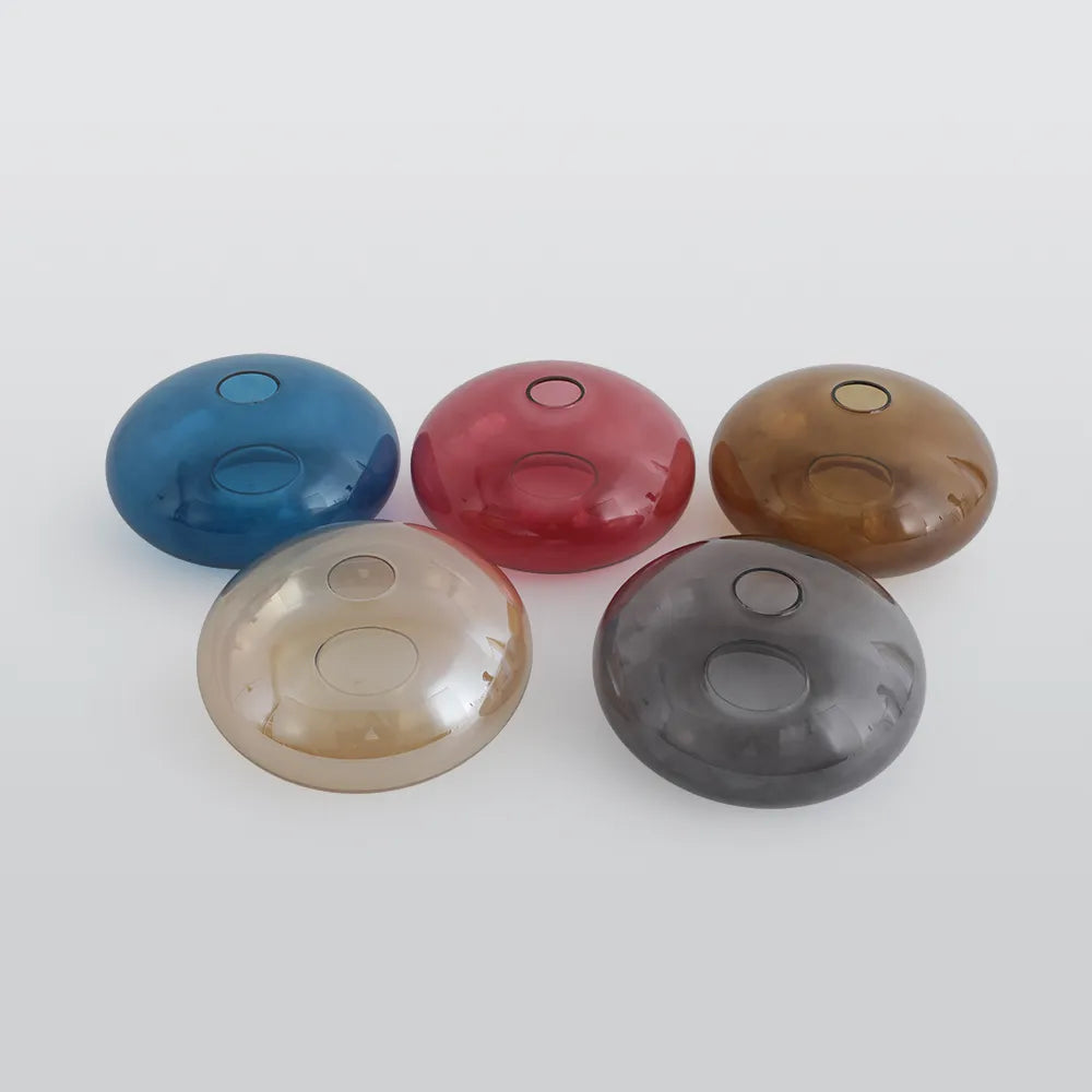 Cedora - Amber Glass Globe Ceiling Light