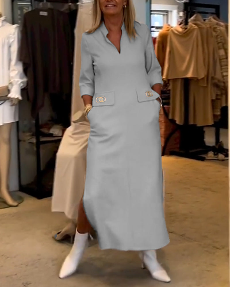 Dalah - Midi Jurk Voor Dames - Stijlvol & Comfortabel