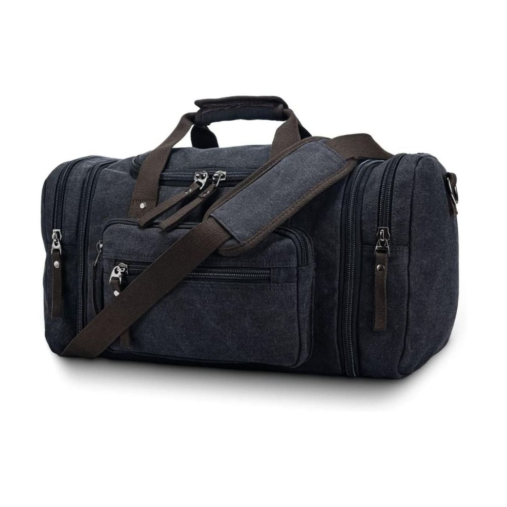 FlexVoyager - Canvas Uitbreidbare Weekendtas