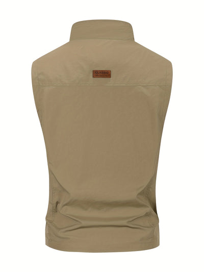 Eva | Sleeveless vest with zip pockets