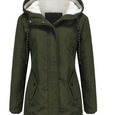 Sophie | Stevige lange parka met capuchon