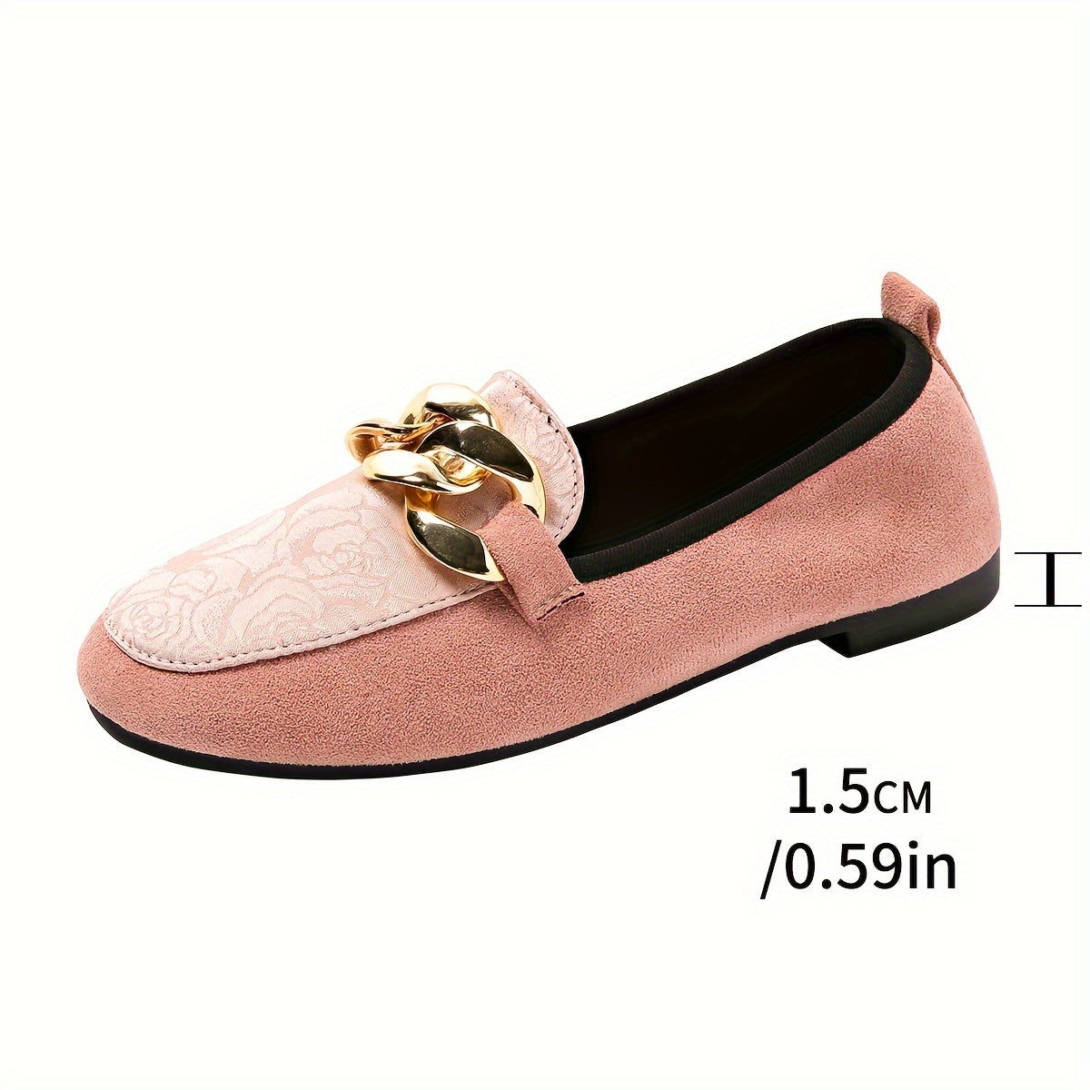 Mocassins voor dames | Grote maat platte schoenen met zachte zool