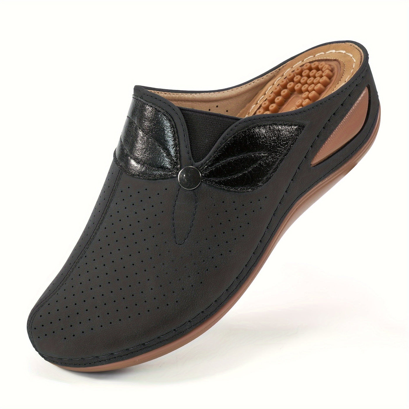Sarah | Damesklompen met comfortabele zool en sleehak