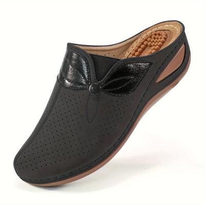 Sarah | Damesklompen met comfortabele zool en sleehak