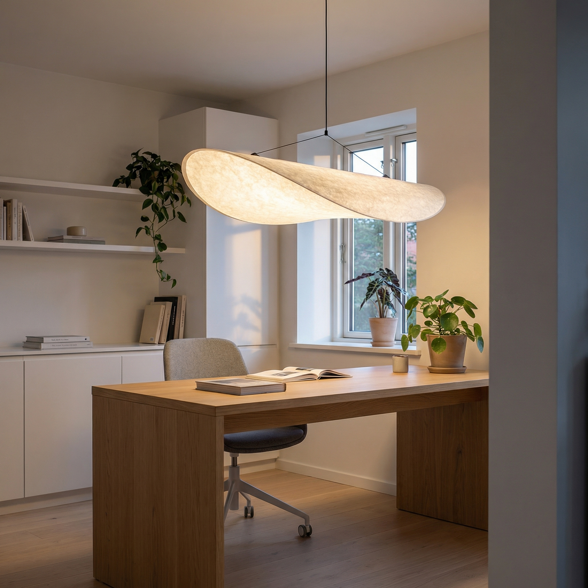 Celuné - Textured Tyvek Pendant Lamp