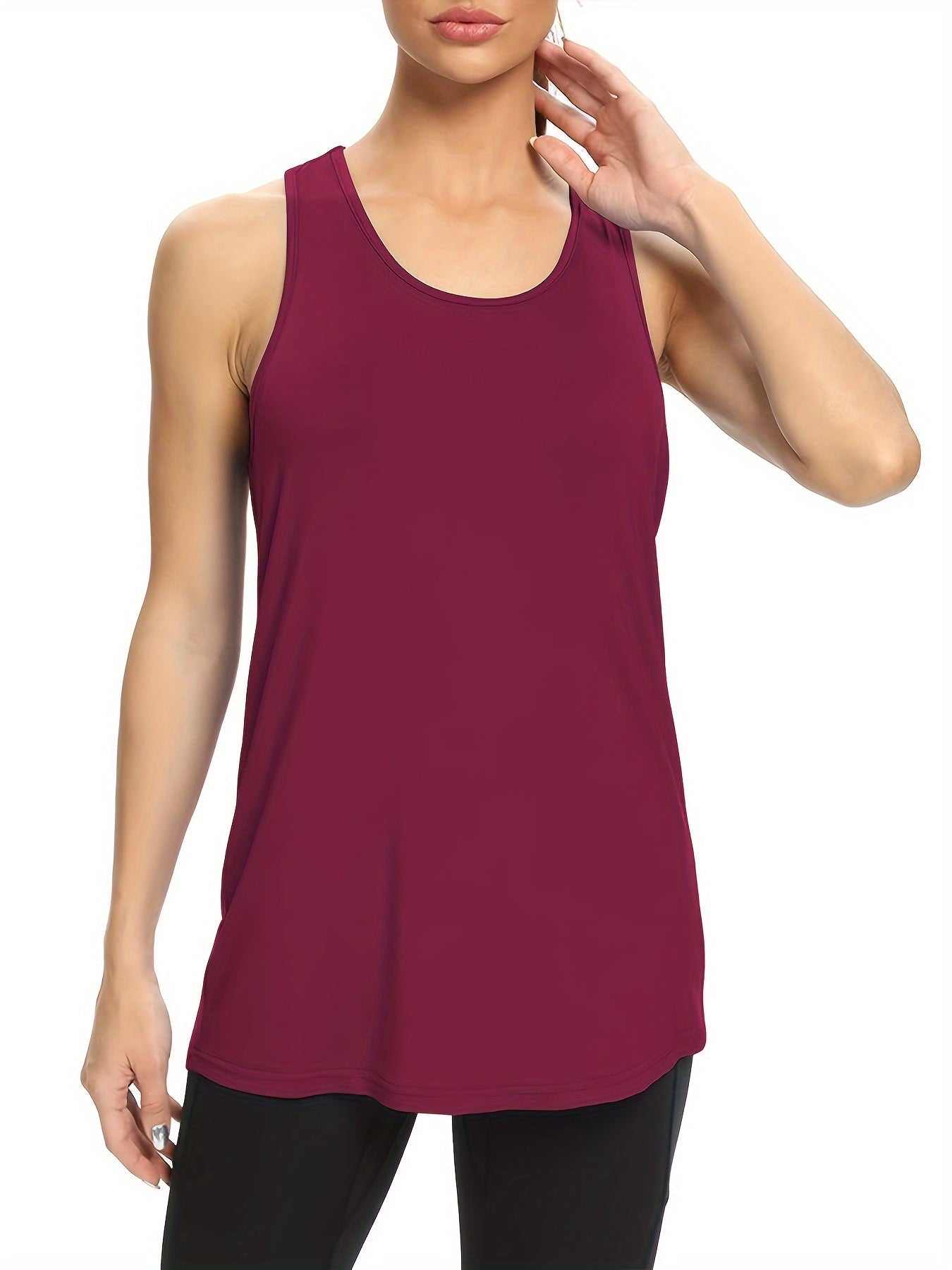Noa | Sportieve lange dames tanktop