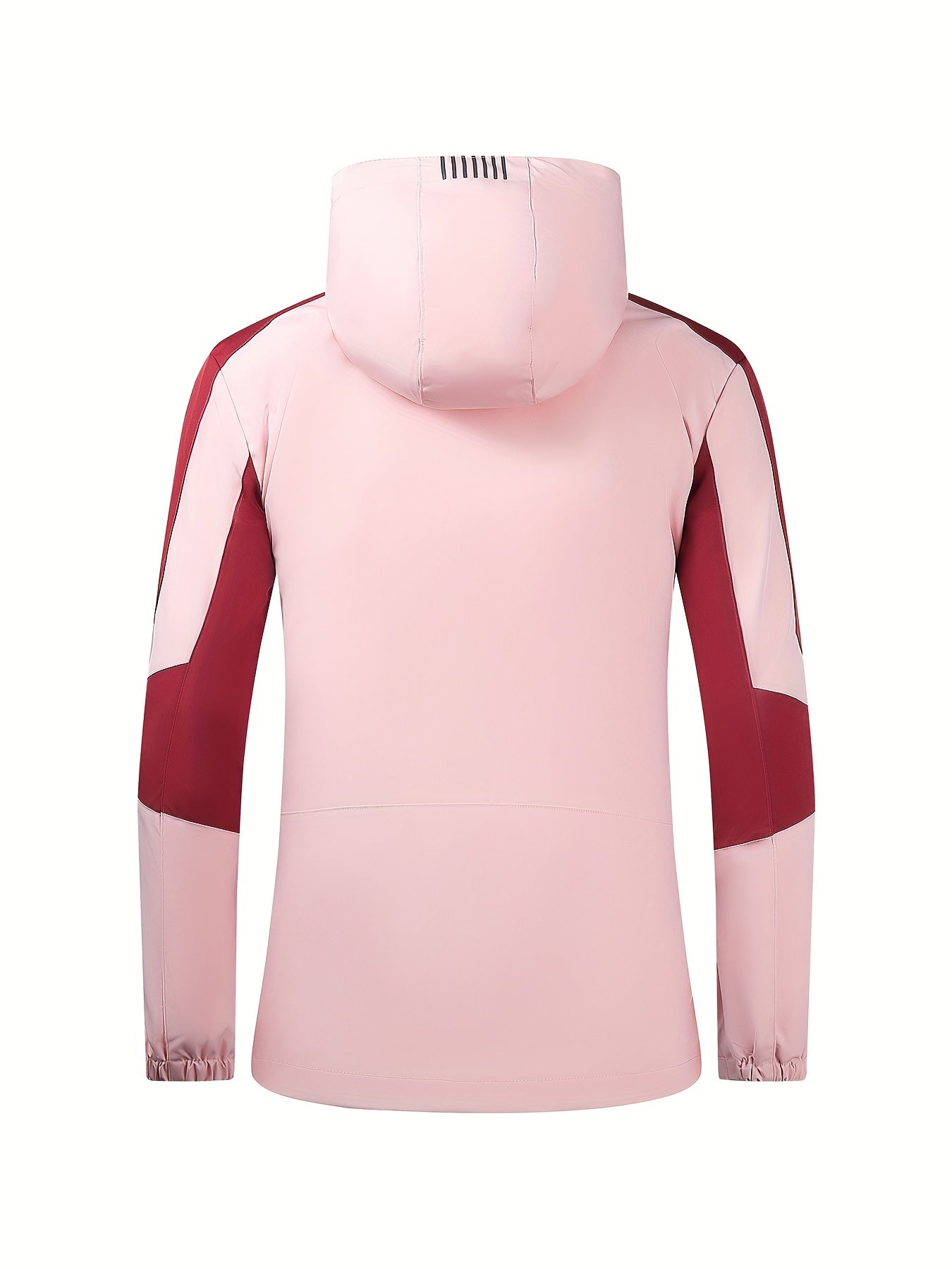 | Linde | Sportieve dames outdoorjas met capuchon in bijpassende kleuren en ritszakken