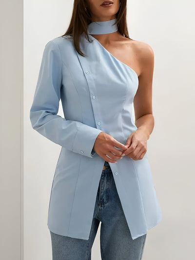 Berlinn - One-Shoulder Overhemd