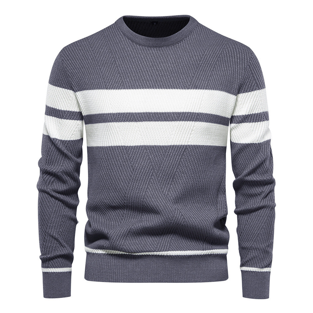 Elias - Casual striped sweater 