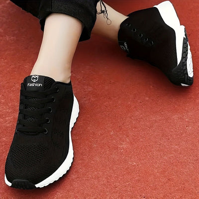 Mila | Ademende gebreide damessneakers