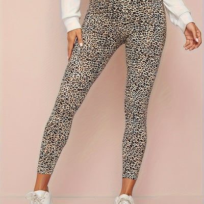 Luna | Leopard print high-waisted leggings