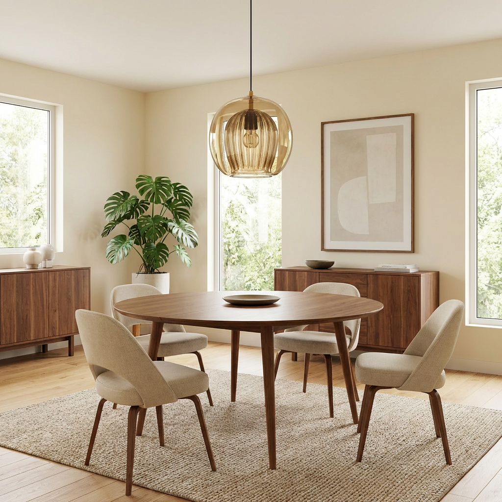 Pandra - Painted Glass LED Pendant Lamp