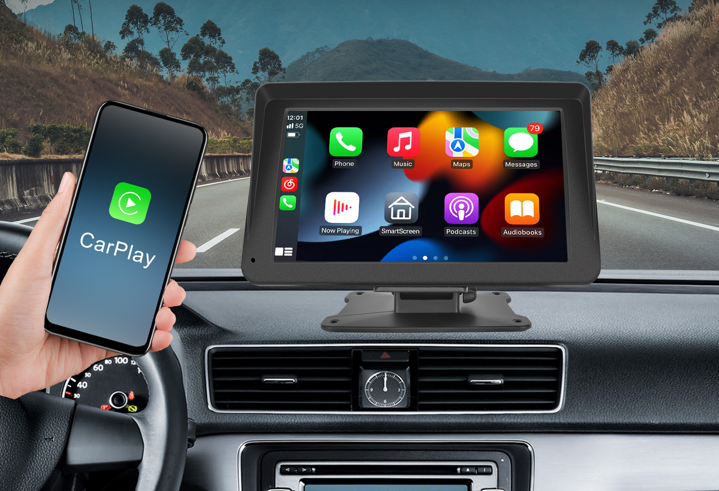 CarPlayConnect - Apple en Android Carplay voor alle auto's!