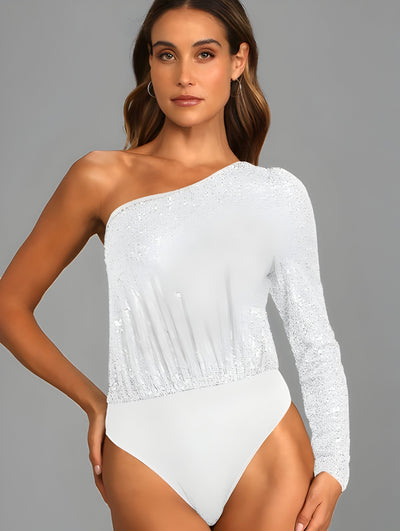 Arabella - Glamoureuze One Shoulder Top