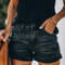 HARLEY - Black denim shorts