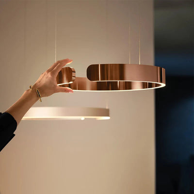 Edge Modern Circle LED hanging lamp 