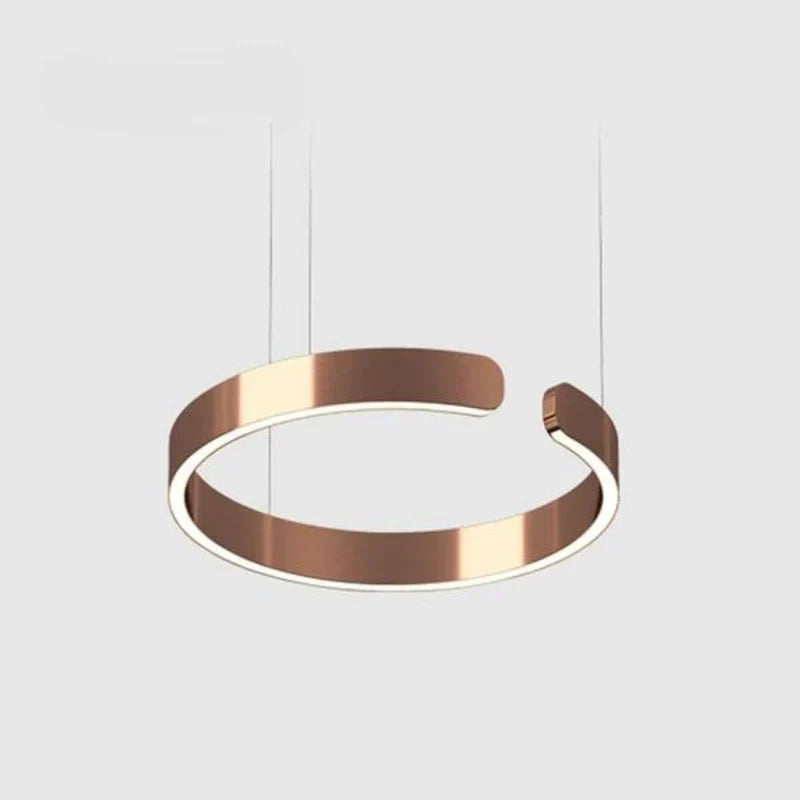 Edge Modern Circle LED hanging lamp 