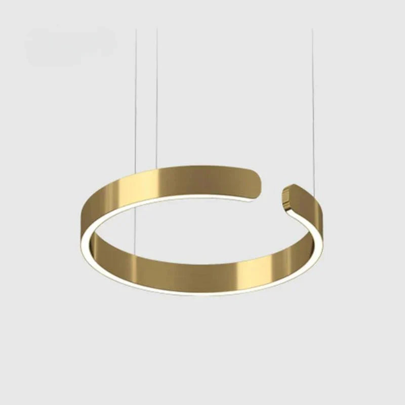 Edge Modern Circle LED hanging lamp 