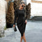 Briella - elegante pofmouw met split