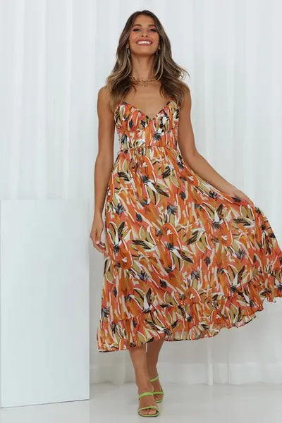 Queen - Boho Print Strandjurk