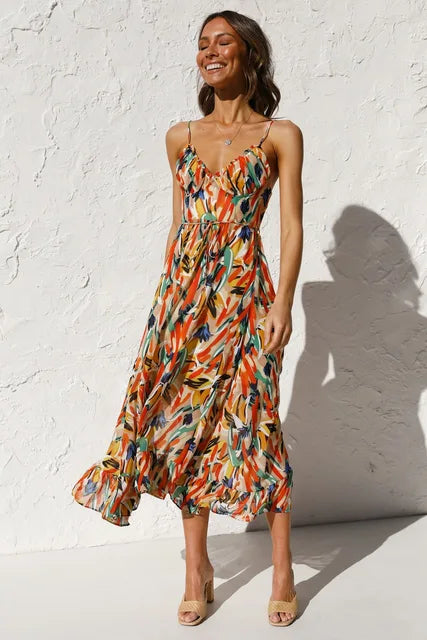 Queen - Boho Print Strandjurk