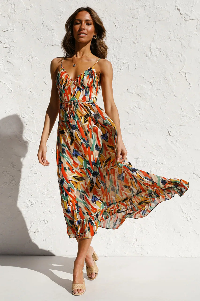 Queen - Boho Print Strandjurk