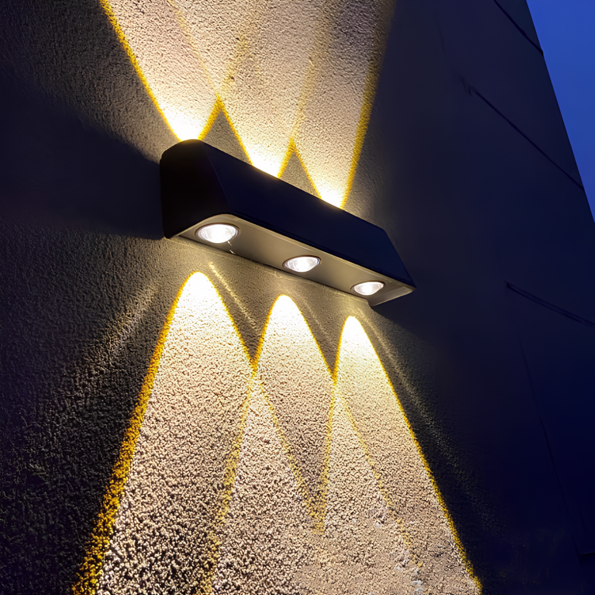 Aurivex - Solar LED Wall Light Warm White Outdoor