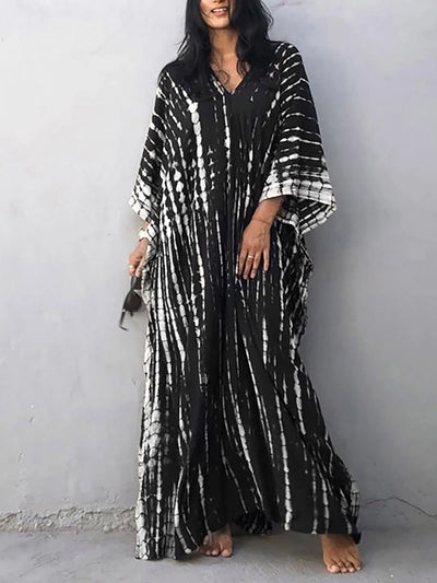 Janne - Zomerse Kaftan Maxi Jurk